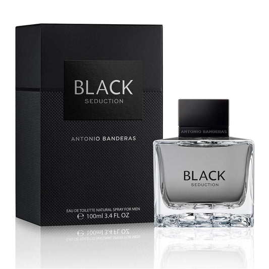 Antonio Banderas Seduction In black Eau De Toilette Perfume For Men 100ML